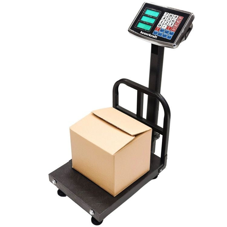 Elektronska platformska vaga do 200 kg sa LCD ekranom
