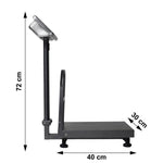 Elektronska platformska vaga do 200 kg sa LCD ekranom
