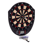 Elektronski pikado 41 cm sa LCD ekranom, 26 igara, set sa 6 pikada