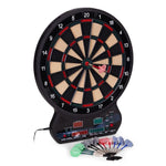 Elektronski pikado 42 cm sa LCD ekranom, 27 igara, set sa 12 pikada