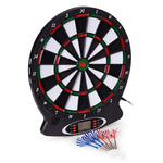 Elektronski pikado sa LCD ekranom 38 cm, 18 igara, set sa 6 pikada