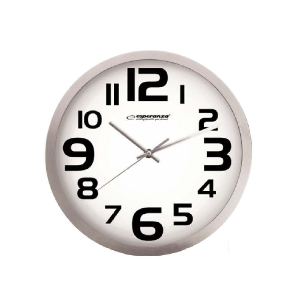 ESPERANZA EHC013W ZIDNI SAT CIRIH BELI