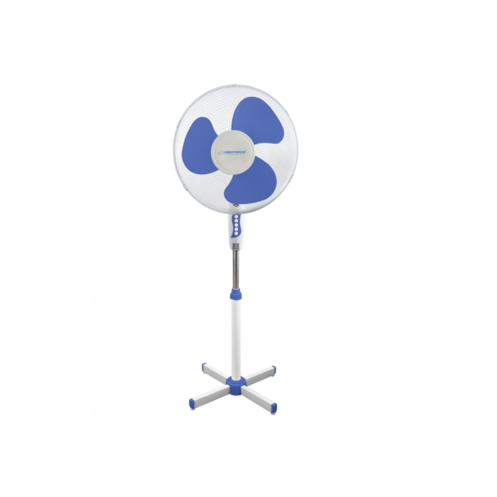 ESPERANZA EHF001WB STOJEĆI VENTILATOR BELO-PLAVI