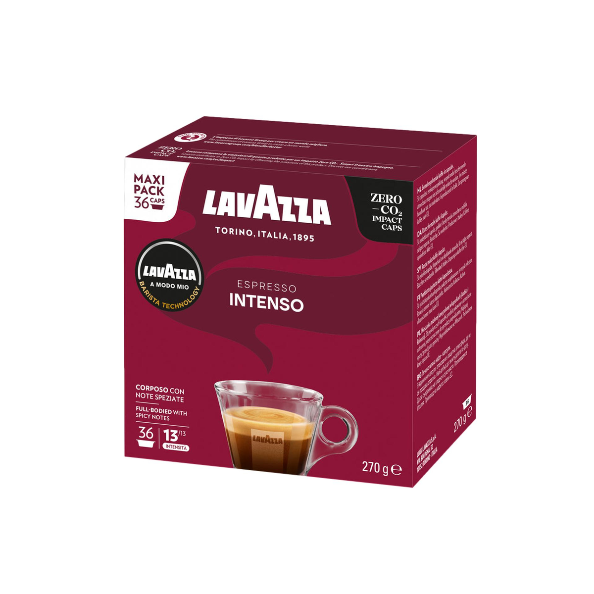 Lavazza, A Modo Mio kapsule za kafu Espresso Intenso, 36 kapsula