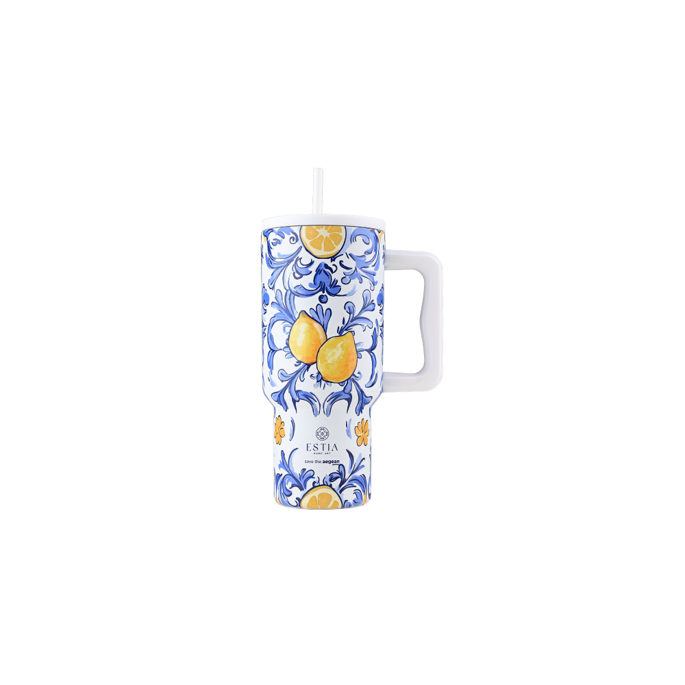 ESTIA ES01-34832 TERMOS ŠOLJA SA POKLOPCEM I SLAMČICOM 900 ML