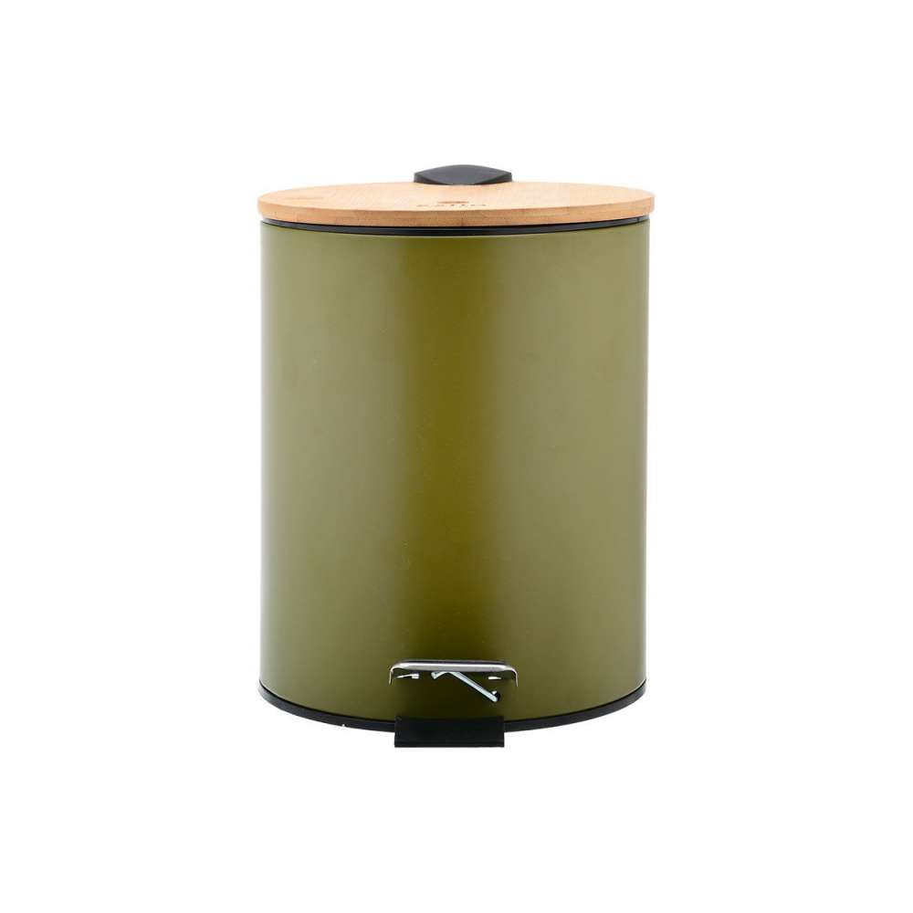 ESTIA ES02-15114 KANTA ZA OTPATKE METAL BAMBUS 5L MASLINASTA