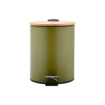 ESTIA ES02-15114 KANTA ZA OTPATKE METAL BAMBUS 5L MASLINASTA