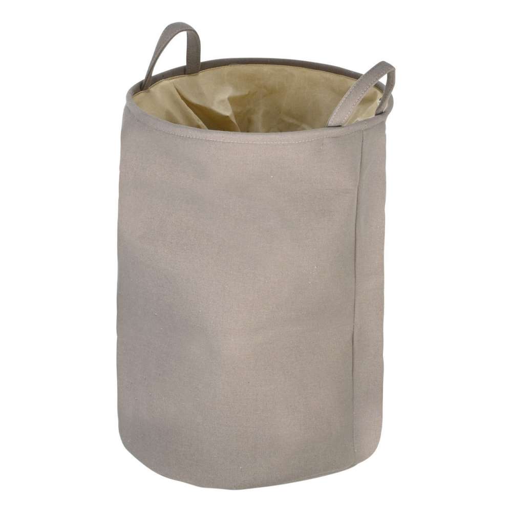 ESTIA ES02-19532 KORPA ZA VEŠ SA RUČKAMA 65L BEŽ 36X36X50CM