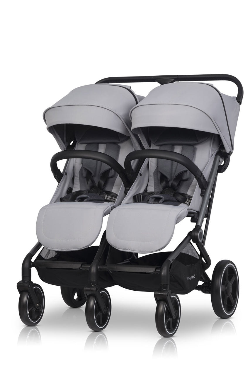 Eurocart easy go echo cloudy grey kolica za blizance
