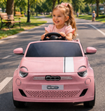 Fiat 500 Dečiji Automobil na Baterije – Roze