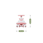 Tulano Focus 55 Gravitacioni automobil za decu bez pedala, Pink