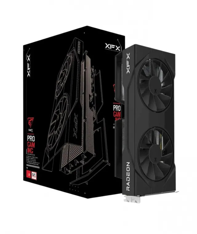 XFX Video Card Radeon RX 9060 XT GDDR6  8GB/128bit  1900MHz/