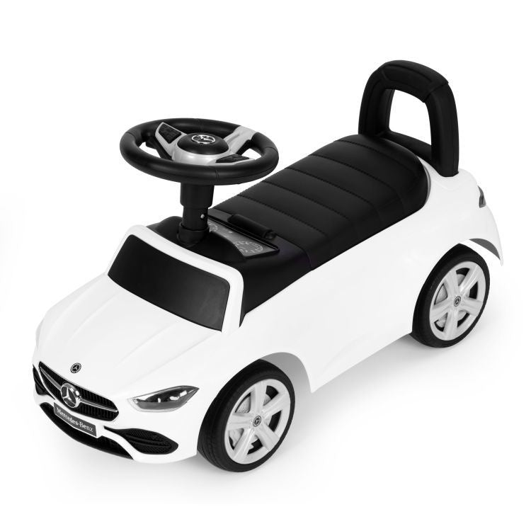 Guralica Mercedes C CLASS sa interaktivnim volanom i zvucima, WHITE