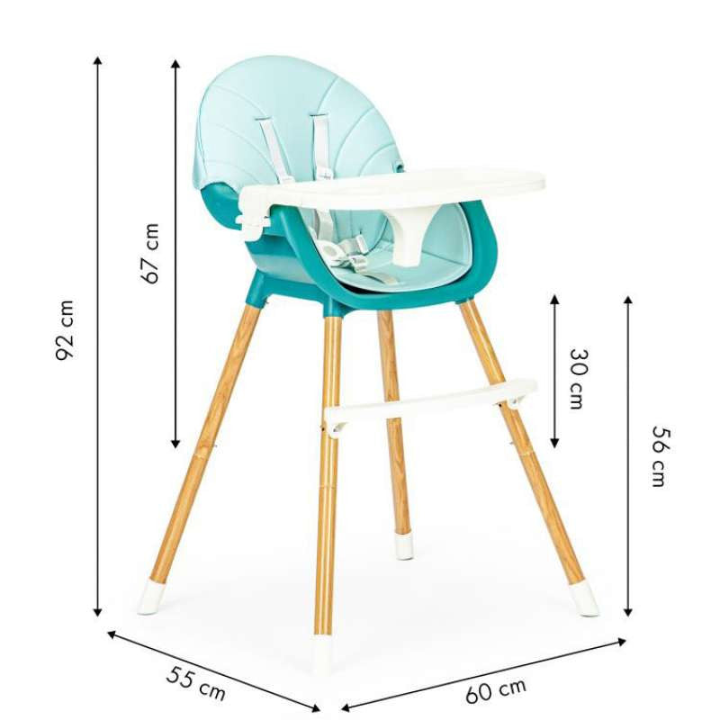 HRANILICA ZA BEBE 2U1 ECO BLUE