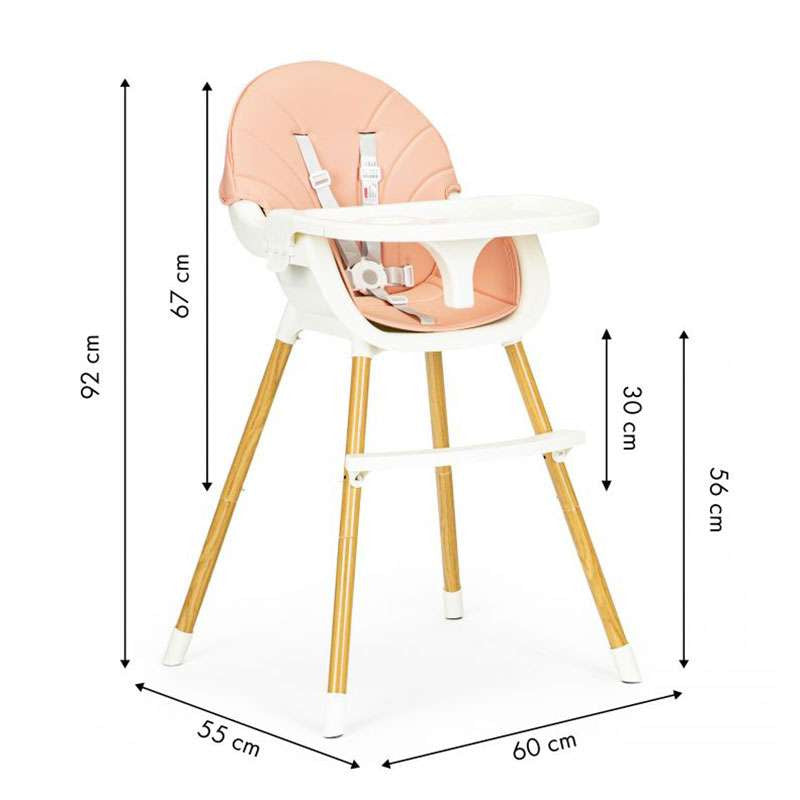 HRANILICA ZA BEBE 2U1 ECO PINK