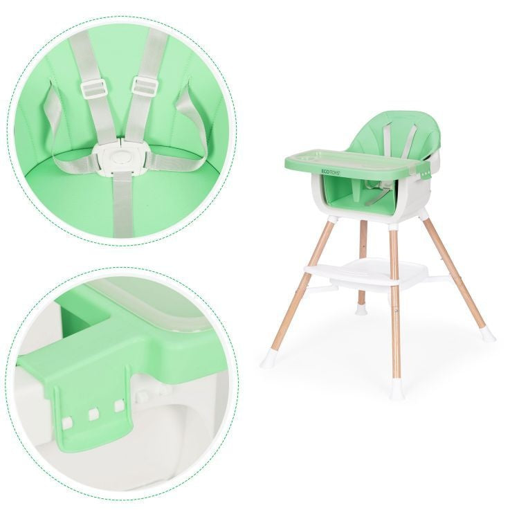 Hranilica za bebe 2u1 Green ECOTOYS