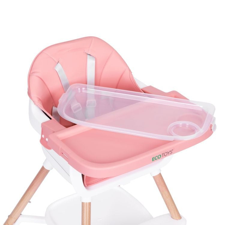 Hranilica za bebe 2u1 pink ECOTOYS