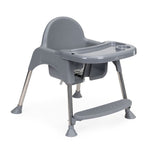 HRANILICA ZA BEBE 2U1 SA POSTOLJEM I POJASEVIMA GRAY ECOTOYS