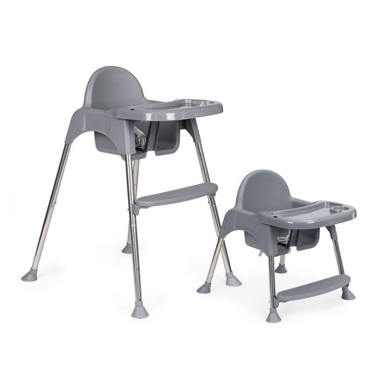 HRANILICA ZA BEBE 2U1 SA POSTOLJEM I POJASEVIMA GRAY ECOTOYS