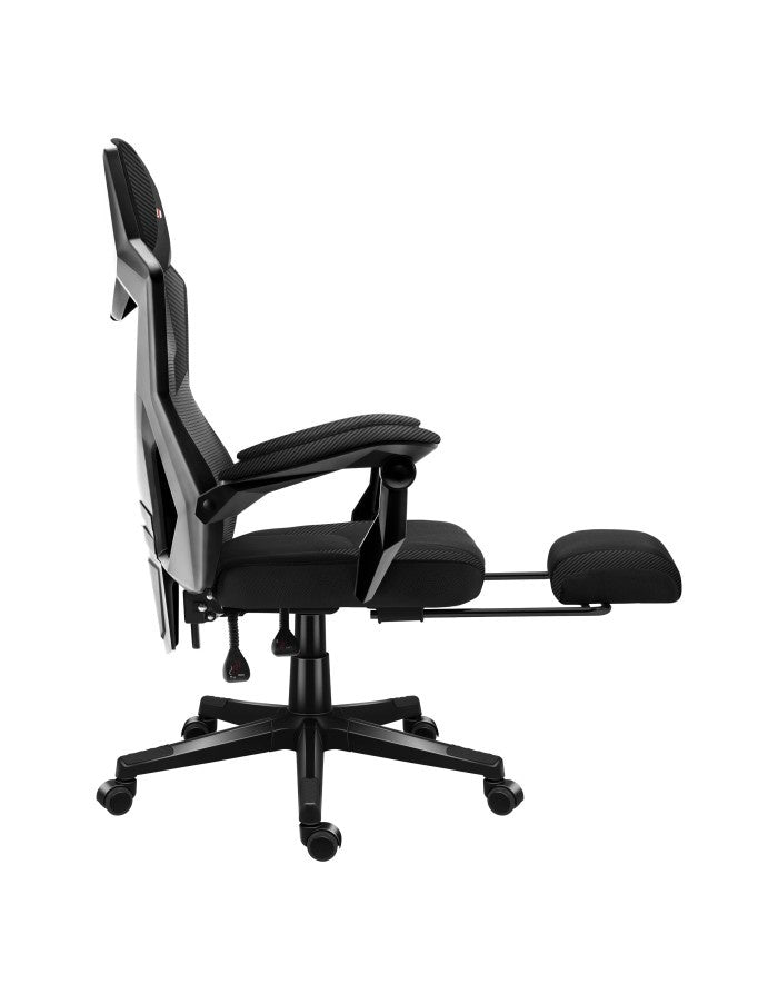 Huzaro Combat 3.1 Carbon Gaming Stolica sa Naslonom do 135° i Osloncem za Noge