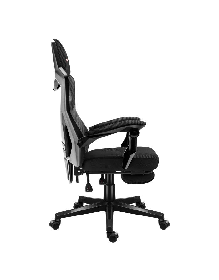 Huzaro Combat 3.1 Carbon Gaming Stolica sa Naslonom do 135° i Osloncem za Noge