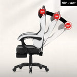 Huzaro Force 3.7 White Carbon gejmerska stolica