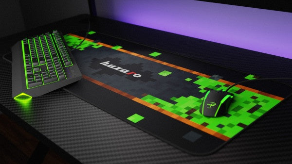 Huzaro Gaming Podloga za miš i tastaturu Mousepad 3.0 XL Pixel