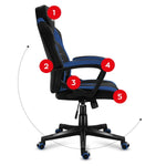 Huzaro Gaming stolica Force 2.5 Blue Mesh