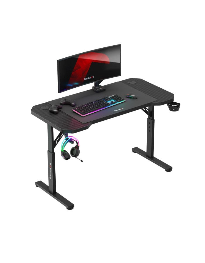 Podesivi Gejmerski sto Huzaro Hero 2.6 Black