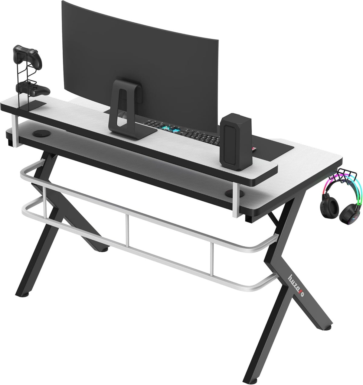 Huzaro Hero 5.0 White Gaming Sto