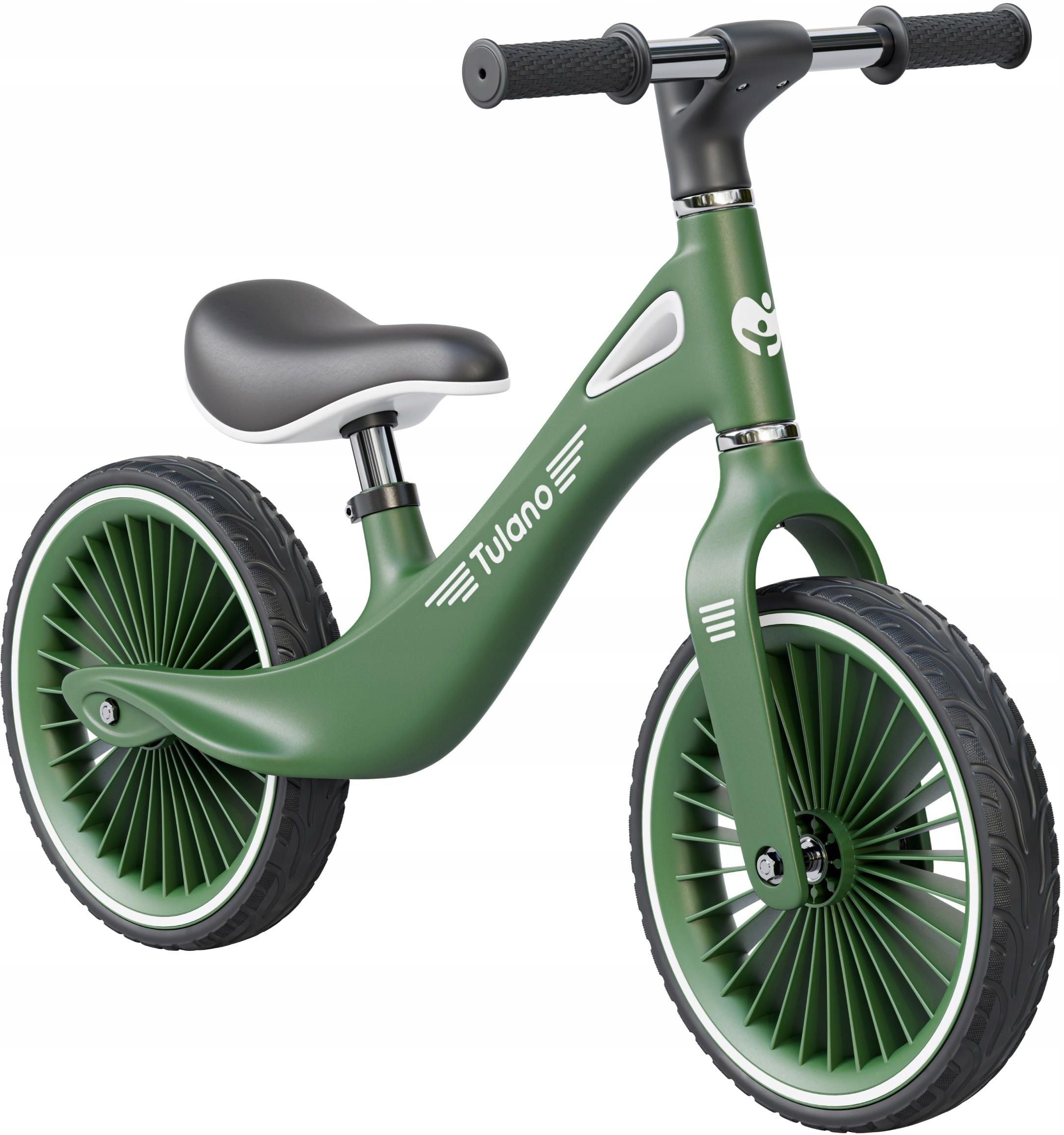 Dečiji balance bike Tulano Route Zeleni, uzrast 2+