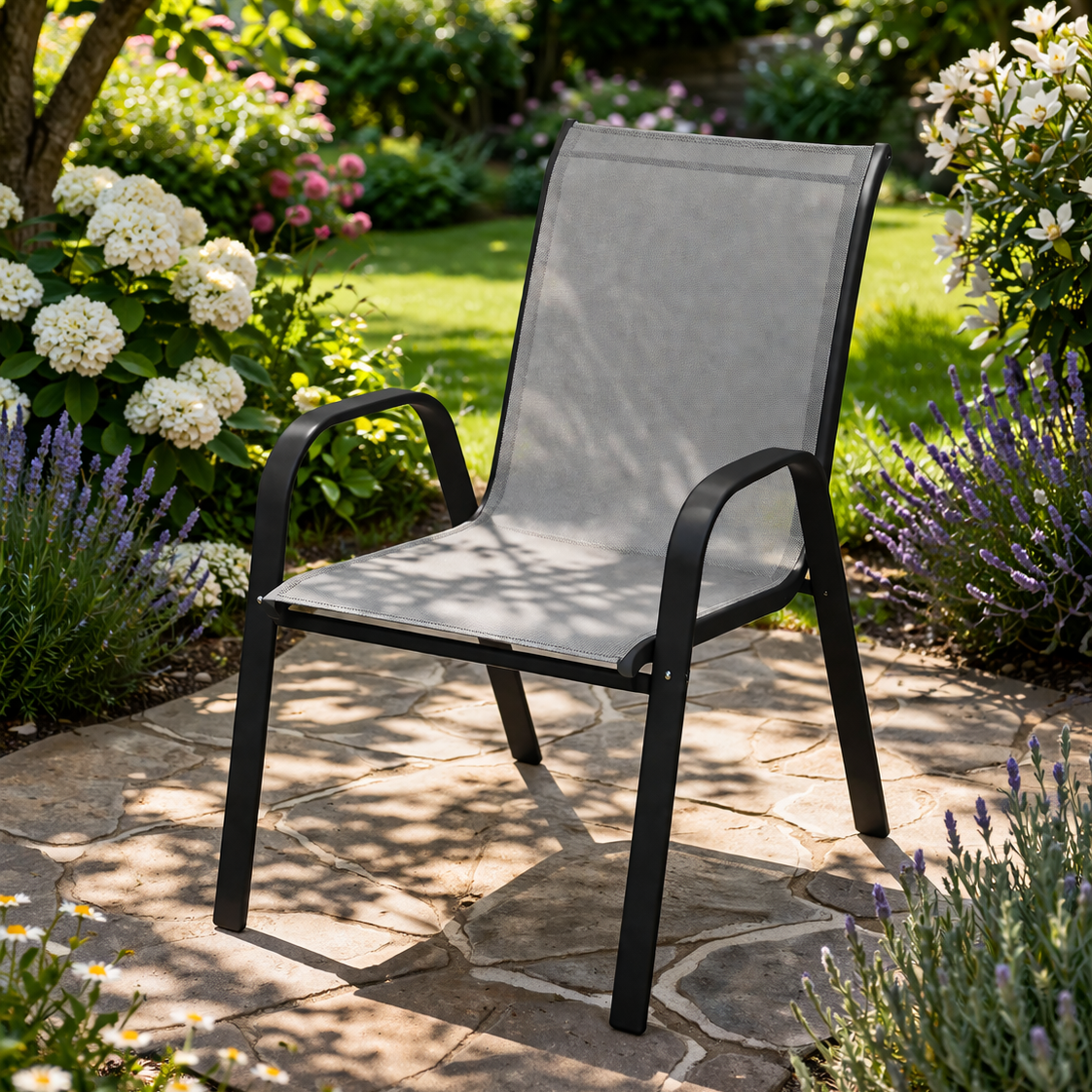 1045 Progarden višenamenska stolica siva 54x90x72cm