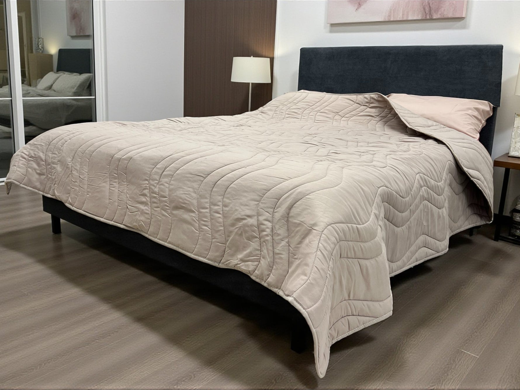 Prekrivač letnji A1 200x200cm Kapućino boja