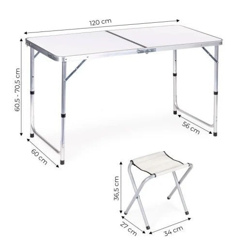 KAMPERSI SET STO + 4 STOLICE BOLZZ