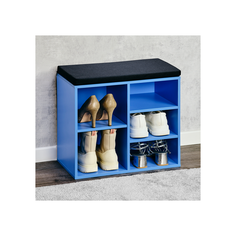 KESPER KSP15960 MINI CIPELARNIK PLAVI SA JASTUKOM ZA SEDENJE 51.5 x 48 x 29