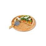 KESPER KSP58462 DASKA ZA PIZZU BAMBUS 32 CM SA TOČKIĆEM ZA SEČENJE