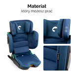 Kidnort Mane auto sedište i-size 100-150cm white