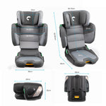 Kidnort Mane auto sedište i-size 100-150cm white
