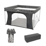 Kidnort Snoen ogradica za bebe black