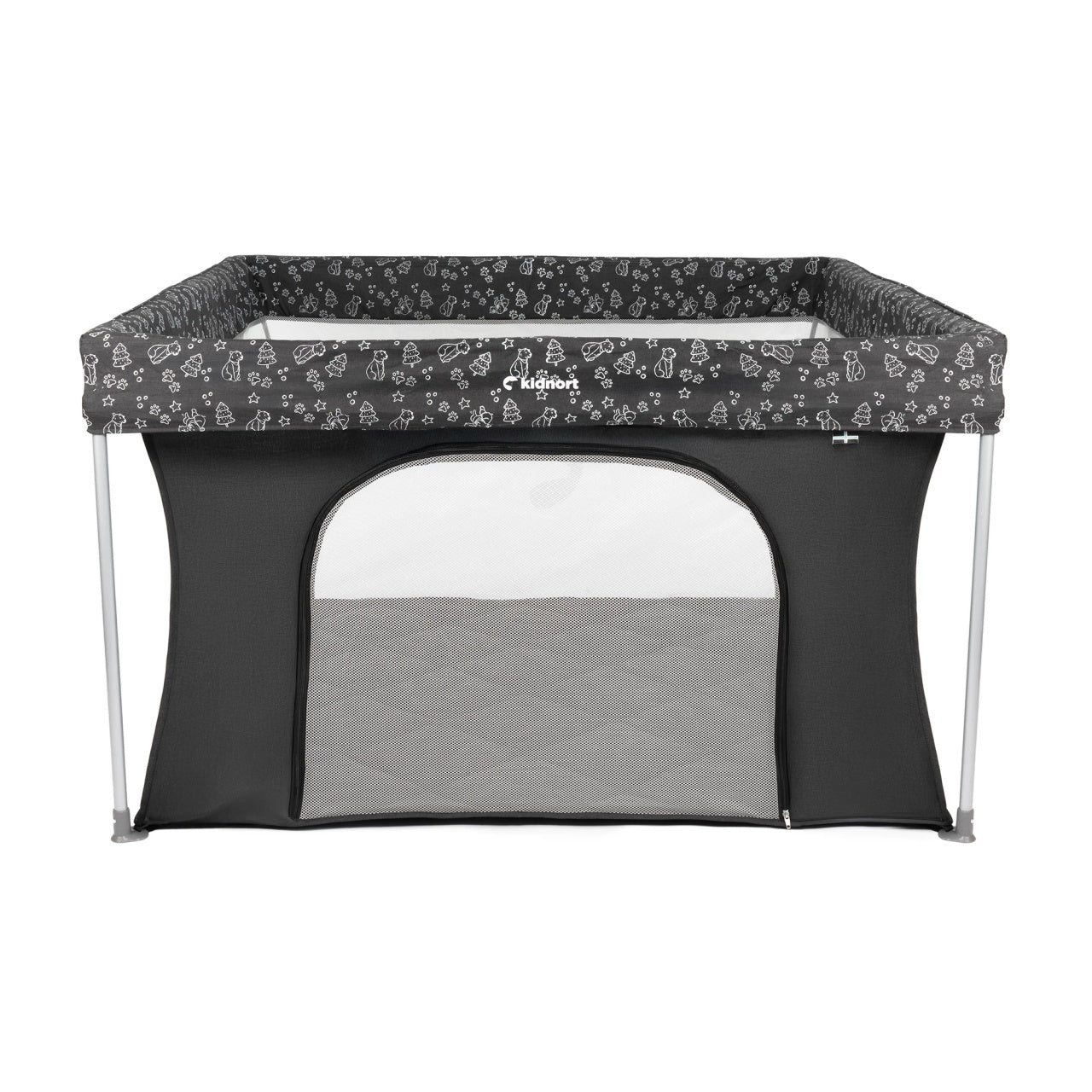 Kidnort Snoen ogradica za bebe black