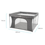 Kidnort Snoen ogradica za bebe black