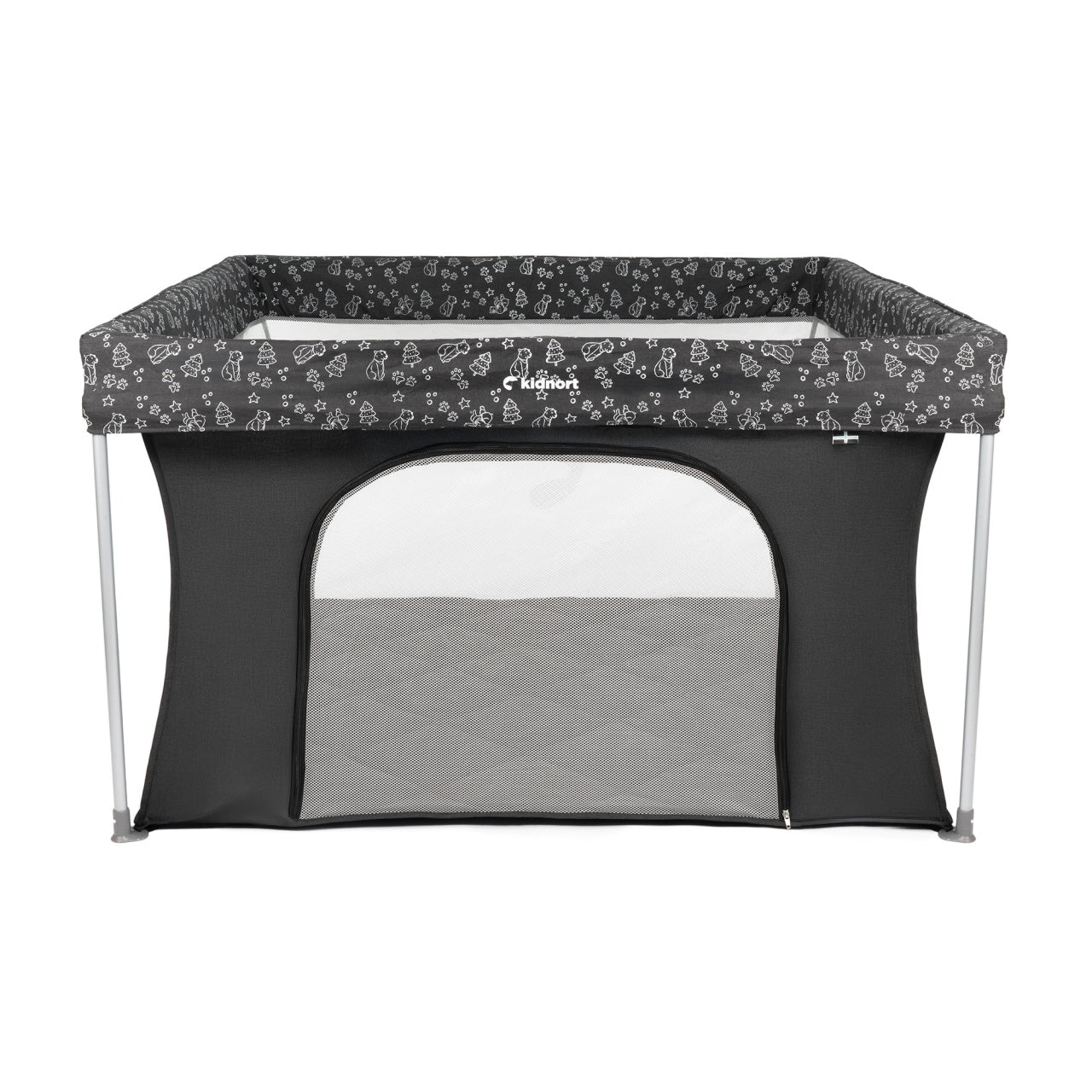 Kidnort Snoen ogradica za bebe grey