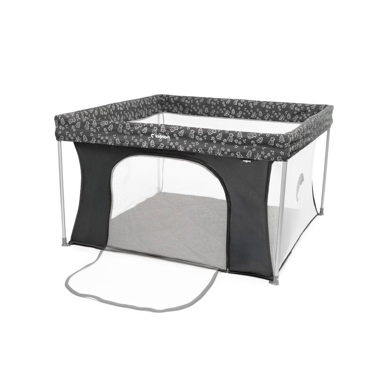 Kidnort Snoen ogradica za bebe grey