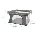 Kidnort Snoen ogradica za bebe grey