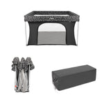 Kidnort Snoen ogradica za bebe grey