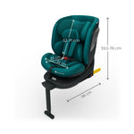 KINDERKRAFT AUTO SEDISTE I-360 2 PLUS i size 40-150cm GREEN