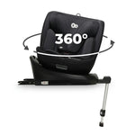 KINDERKRAFT AUTO SEDISTE I-360 i size 40-150cm BLACK