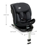 KINDERKRAFT AUTO SEDISTE I-360 i size 40-150cm BLACK