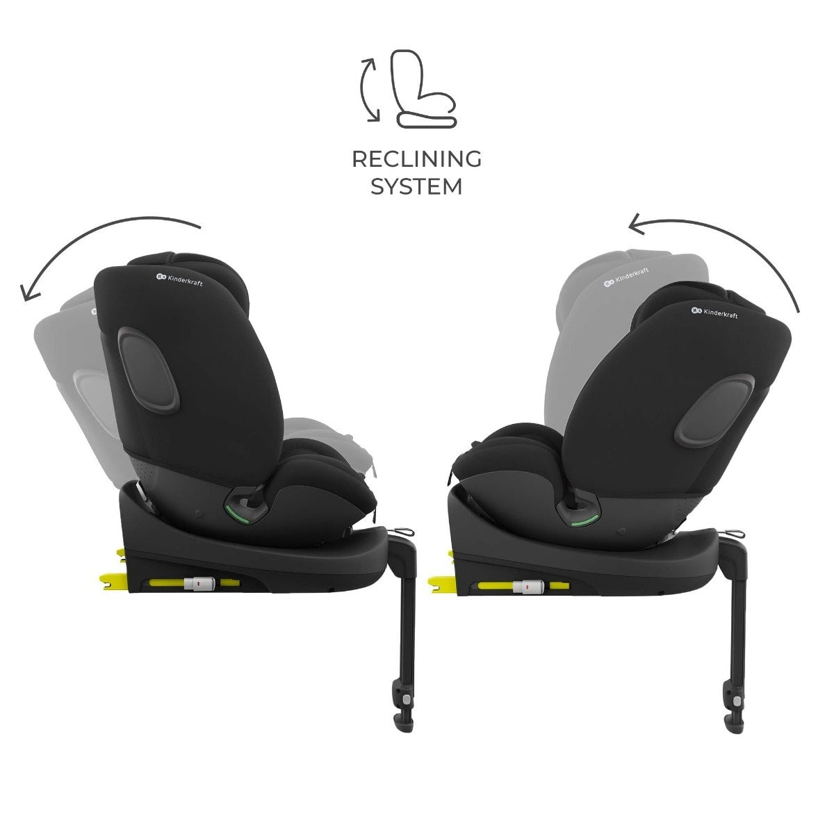 KINDERKRAFT AUTO SEDIŠTE I-FIX ENDURA SAFE 61-150CM BLACK