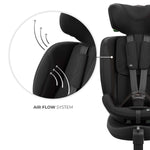 KINDERKRAFT AUTO SEDIŠTE I-FIX ENDURA SAFE 61-150CM BLACK